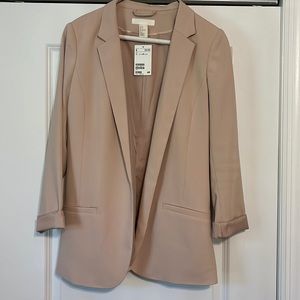 NWT Light blush blazer